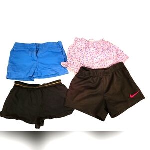 4 pairs of girls shorts size 5-6